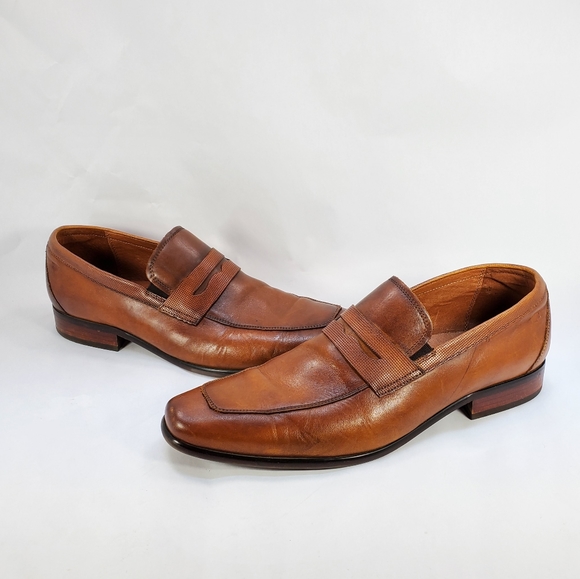 Florsheim Brinson Postino Penny Slip On Shoes - Picture 5 of 8